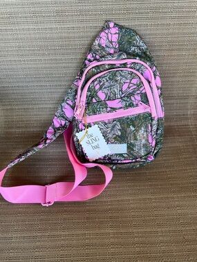 Simply Southern Pink Camo Sling Bag